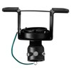 FEHEED Black Sloped Ceiling Fan Adapter Vaulted Ceiling Mount Up