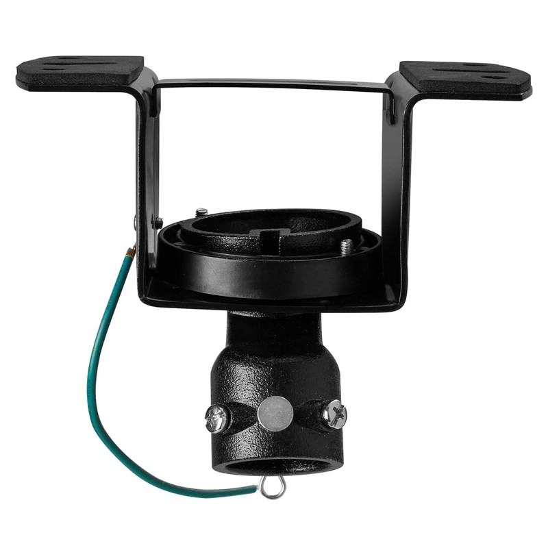 FEHEED Black Sloped Ceiling Fan Adapter Vaulted Ceiling Mount Up