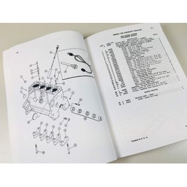 Case 450 Crawler Dozer W/207 Engine Parts Manual Catalog Assembly Bulldozer