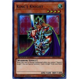Yu-Gi-Oh! - King's Knight - SBLS-EN005 - Super Rare - 1st Edition - Speed Duel Decks - Arena of Lost Souls