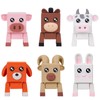 Aousin 3D Printed Animals, Adorable Desk Pets for Desk Decor