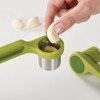 Joseph Joseph Helix Picadora de ajos ergonómica de acero inoxidable,