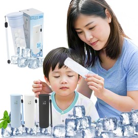 (Supervised by Japan) Ice Bag/Outdoor Cooling Stick, Instant Cooling, Neck Cooler, Heat Prevention, Neck Cooler, Cooling Goods, Cool Sensation Stick, 4.1 fl oz (130 ml), Slim, Compact, Vacuum