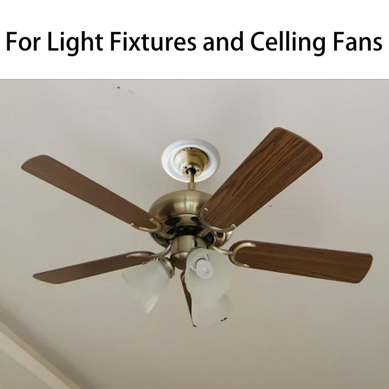 bociloy 2Pcs 10" OD x 4" ID Molded PU Ceiling