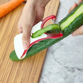 2-in-1 Multi-Function Rotating Peeler, Potato Peeler Rotating Shaft Stainless Steel Multifunctional Peeler 2-in-1, Safe Peeling Tool Anti-Slip Handle for Home Kitchen Cucumbers Carrots Potatoes