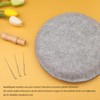 Deudy Needle Felting Pad, 7.87 x 7.87 Inches, Felt Pad,