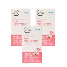 Atomy Lactobacillus Etomi Women's Vaginal Health Probiotics 3 / 애터미 유산균 에토미 여성 질건강 프로바이오틱스 3개