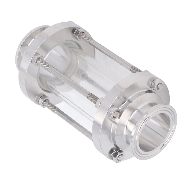 In Line Sight Glass Food Grade 304 Stainless Steel Omnidirectional