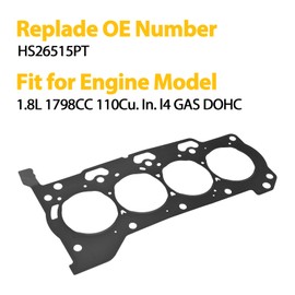 HS26515PT Head Gasket for 2009-2021 Corolla Matrix Prius with 1.8L Engine, Cylinder Headgasket for Lexus CT200h Pontiac Vibe