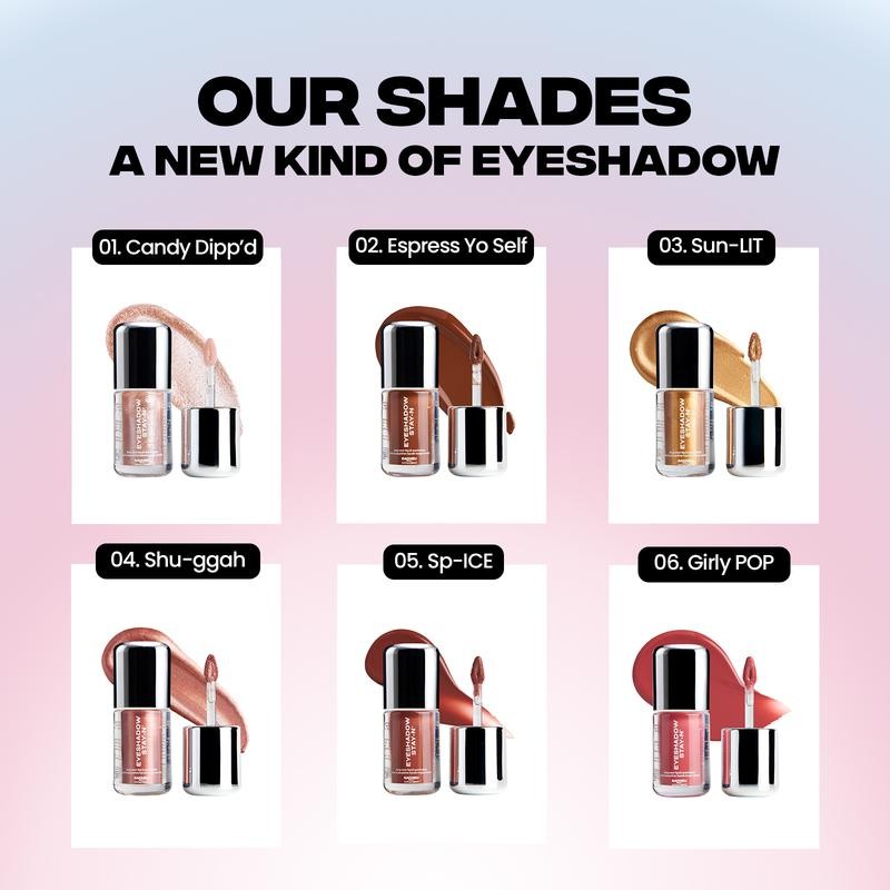 Eyeshadow STAY-N, a long-lasting, crease-proof liquid eyeshadow:_05: Sp-ICE