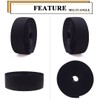 KINGOU Black EVA Road Bicycle Handlebar Tape Bike Bar Wraps