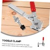 TEHAUX 2pcs Welding Toggle Clamps with Clamping Force Construction User