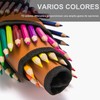 LUMOKU Juego de Lapices Colores de 72 Piezas, Piezas Juego