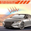 Windshield Sun Shade Compatible with Nissan Sentra 2020 2021 2022