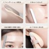 Spatula Makeup Spatula Cosmetic Tool + Acrylic Mixing Palette Cosmetic