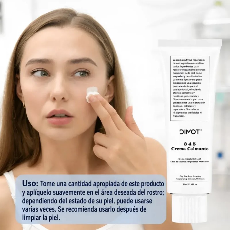 Dimot Crema Reparadora 345 Momento De Aplicación Noche 50ml