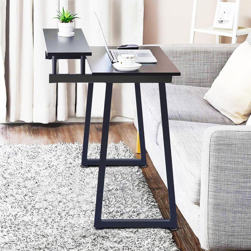 Taelakeni 36 Inch Metal Table Bar Legs, Heavy Duty Industrial