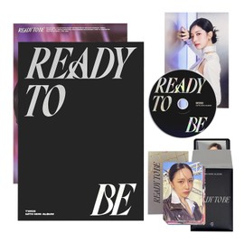 TWICE - 12th Mini Album [READY TO BE] (TO Ver.) Photobook + CD-R + Folded Poster + Postcard + Message Photocard + Photocard + Photocard Set + Poster + 1 PVC Card