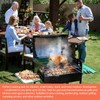 Durable Stainless Steel Chicken&Turkey Roasting Rack with Brush, 2 in