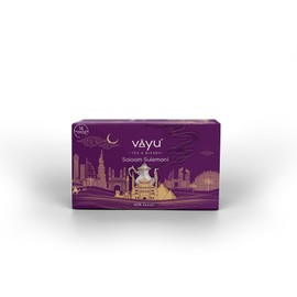 Vayu Tea & Blends - Salaam Sulaimani | Sweet & Spicy Chai with Rose | 100% Assam| Pack of 1 (20 pyramid Bags biodegradable)
