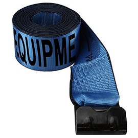 Cargo Equipment Corp. 4" x 40 Ft Blue Winch Strap with Flat Hook PN: 424021BL