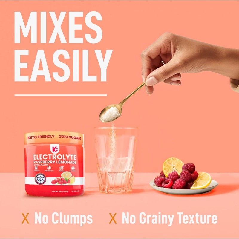 Keppi Keto Electrolytes Powder No Sugar - Sugar Free Electrolytes