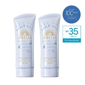 Anessa [ANESSA] Anessa mineral UV sunscreen mild gel 90g (2 packs) / [ANESSA] 아넷사 미네랄 UV 선스크린 마일드 젤 90g 2개