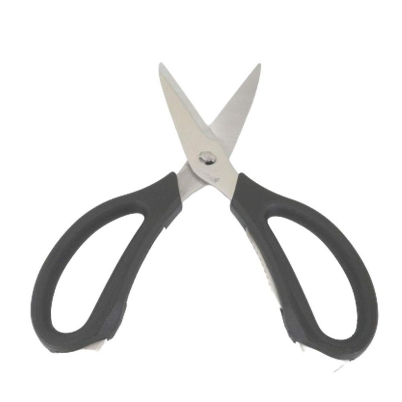 Endoshoji TKG BHS2905 Kitchen Scissors, Rust-resistant Stainless Steel, Black, Disassemblable