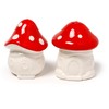Puckator SP95 Fairy Toadstool House Ceramic Salt and Pepper Set
