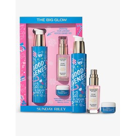 Sunday Riley | THE BIG GLOW - Good Genes Treatment (100mL), Pink Drink Essence (25mL) & Tidal Cream (8g) | Set