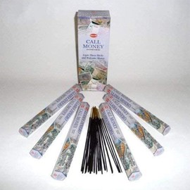Call Money Hexa Incense Stick, 6packs X 20 Sticks= 120 Sticks