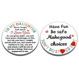 Easter Basket Stuffers for Teens, Easter Gifts for Girls Teenagers, Inspirational To My Daughter Pocket Hug, Christmas Birthday Gifts for Daughter, Easter Basket Essential, Teen Girl Gifts