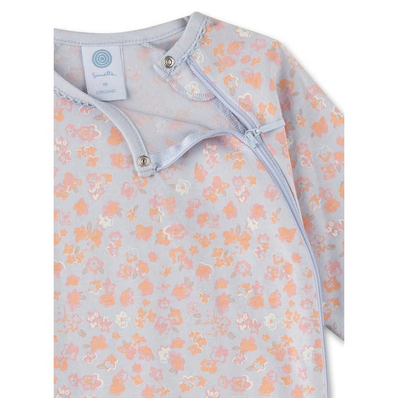 Sanetta Baby Girls Romper Jumpsuit, powderblue