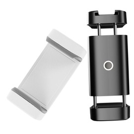 SHOWERORO 2pcs Phone Clamp for Tripod Lightweight Phone Holder Clip for Live Streaming and Photography Compact Easy Setup Compatible with Cold Shoe Accessories