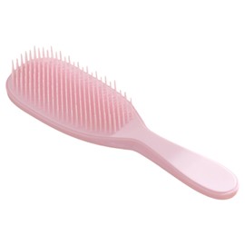 Kzouenzu Wet Detangler Hair Brush for Fine and Brittle Hair, for Wet and Dry Hair, Detangles All Hair Types, Eliminates Knots & Reduces Breakage [Pink]