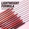 LANGMANNI 12 Colors Sculpting Matte Velvet Lip Liner Set,Smooth Creamy