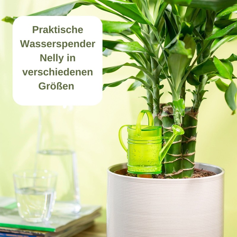 Scheurich Nelly Water Dispenser, 2 x Green, 110 ml Capacity,