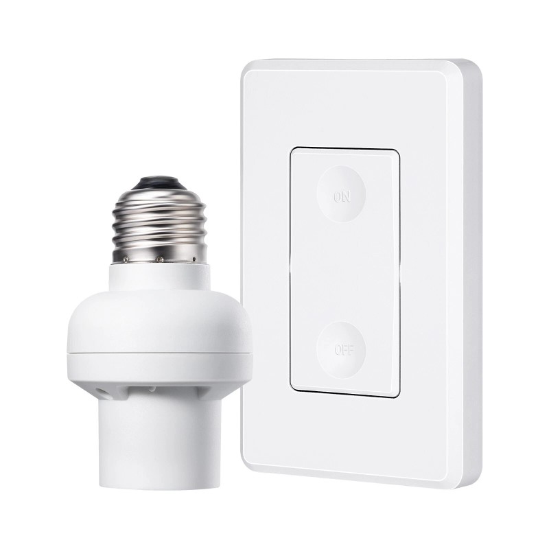 DEWENWILS Remote Control Light Bulb Socket, Wireless Light Switch E26