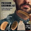 Kit De Cuidado De Barba Xikezan Para Hombre, Juego De