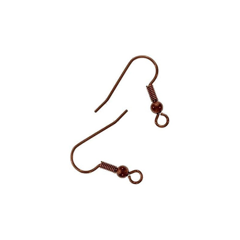 100pcs Ear Wire Fish Hooks 20mm ~Jewelry Making Findings~ (Antique