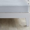 Fusion Silver Brushed Cotton Single Fitted Sheet - 90 x