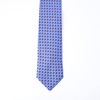 Dunhill 22FPTP1X9427 Men's Necktie, Blue, Large Sword Width 3.1 inches