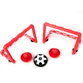Children Suspension Soccer Balls Air Power Soccer Set Football with Goal Hand Ball Holder