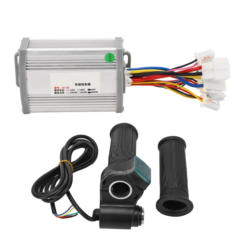 48V 800W Motor Speed Controller Throttle Grip with Lock and