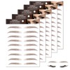 ADOFUN Eyebrow Stickers, Fake Eyebrow Tattoo Stickers, Eyebrow Stickers, Fake