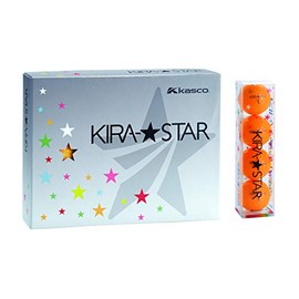 Kasco Golf Balls KIRA STAR2 Kira Star 2N Orange Dozen