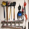 Newpop Pack of 6 Wall Hooks Garage Black Wall Mount