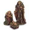 Kurt Adler 3.5-Inch Resin Nativity, 7-Piece Set, Multicolor (N1028)