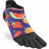 Injinji Women's Spectrum Run Lightweight No-show Sweet Socks, multicoloured