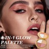 아이앤치크 하이라이터 블러셔 팔레트 4in1 I & Cheek Highlighter Blush